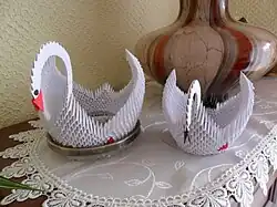 Chinese Golden Venture swans