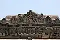 Ornate roof above mantapa in Lakshmi Narasimha temple at Vignasante