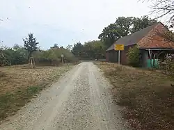 Village entrance