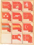 Various flags