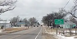 Entering Otis from the east (2013)