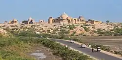 General view of the site