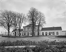 Meppel railway station; January 1974.