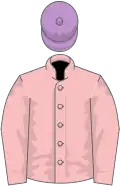 PINK, mauve cap