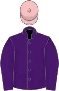 Purple, pink cap