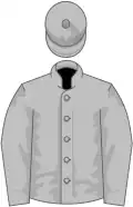 Silver, tassel on cap