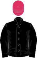 Black, cherry cap