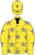 Yellow, grey stars