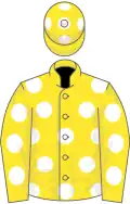 Yellow, white spots