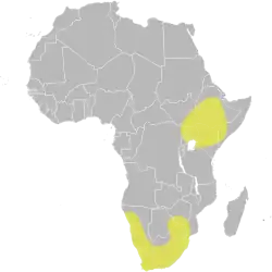 Map of range