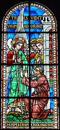 Stained glass inside the Cathédrale Saint-Front de Périgueux