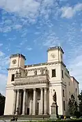 Dom - Cathedral of Vác. Built in early classicist style, it was the first iteration of this new architectural movement in Hungary.