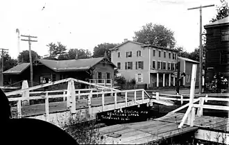 Former Belvidere-Delaware Railroad station