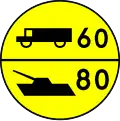 W-3 "bridge load class of one-directional traffic for wheeled and tracked vehicles"