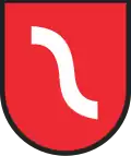 Coat of arms of Nowy Wiśnicz.