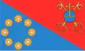 Flag of Ostrowski County, Greater Poland Voivodeship