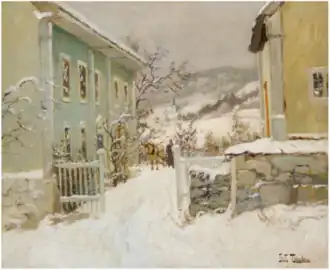 Clergy House in Norway 1900