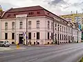 The building in 2023, as seen from Staromłyńska Street.