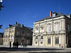 La Granja façade at Patio de la Herradura.