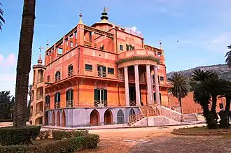 The Palazzina Cinese in Palermo, built from 1799 to 1806 by Ferdinand III of Sicily