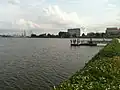 Pandan Reservoir Fishing Jetty on Penjuru Road