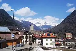Panorama of Ossana