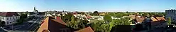 Panorama of Stara Pazova town