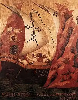 A Scene from the Life of St Mark, from the pala feriale, 1345