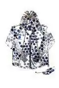 Raeburn jacket remade from parachute.
