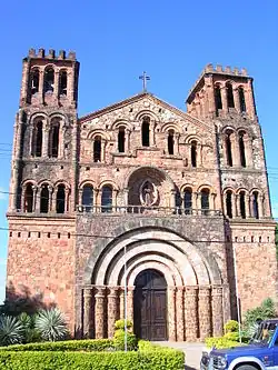 Franciscan Church in Ybaroty neighborhood