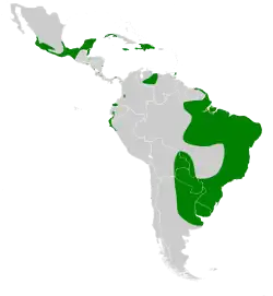 Map of range