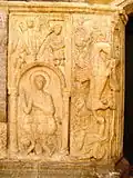 Pillar of dragon door