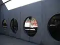 Vibe of the parking garage.