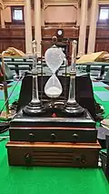 Lower house sand clock