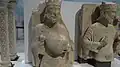 Busts of kings of France from Notre Dame de la Couldre in Parthenay, France (c. 1150–1200)