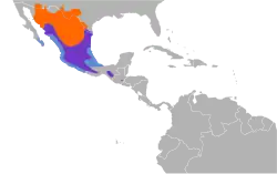 Map of range