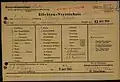 List of personal effects at Natzweiler