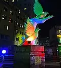 Payra Chattar, A sculpture in Natun Bazar Moor, Sadar Mymensingh