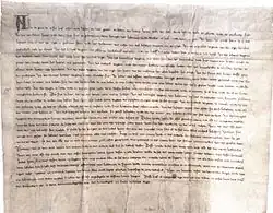 Image 98Peace agreement between Gediminas and the Teutonic Order (from History of Lithuania)