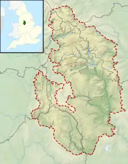 Black Edge is located in the Peak District