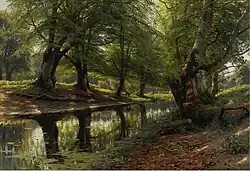 A Stream and a Deer