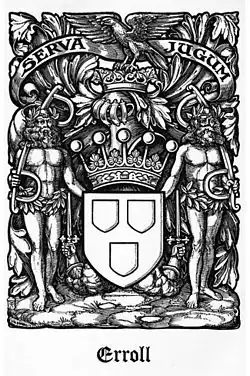 Arms of the Earl of Erroll