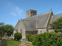 The Church of St John, Pendeen (designed by Robert Aitken).