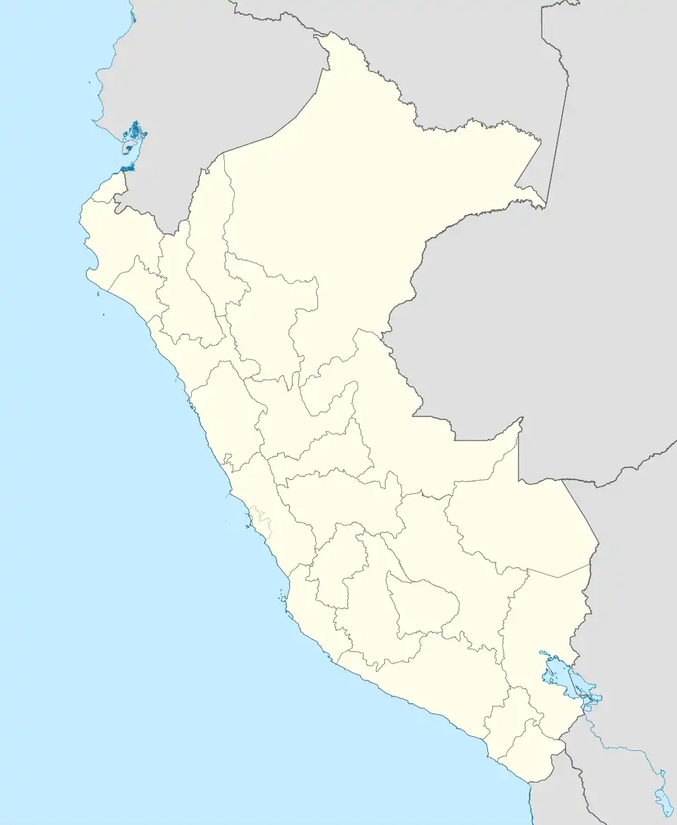 Paita is located in Peru