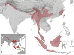 Map of range
