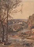 Peter DeWint - Barden Tower, Yorkshire