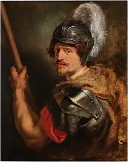 Portrait of a Man as Mars, 1620–1625, private collection
