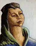 Blue Head, 1937, Art Gallery of South Australia