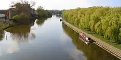River Nene from Frank Perkins Parkway, Peterborough