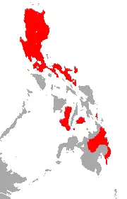 Map of range